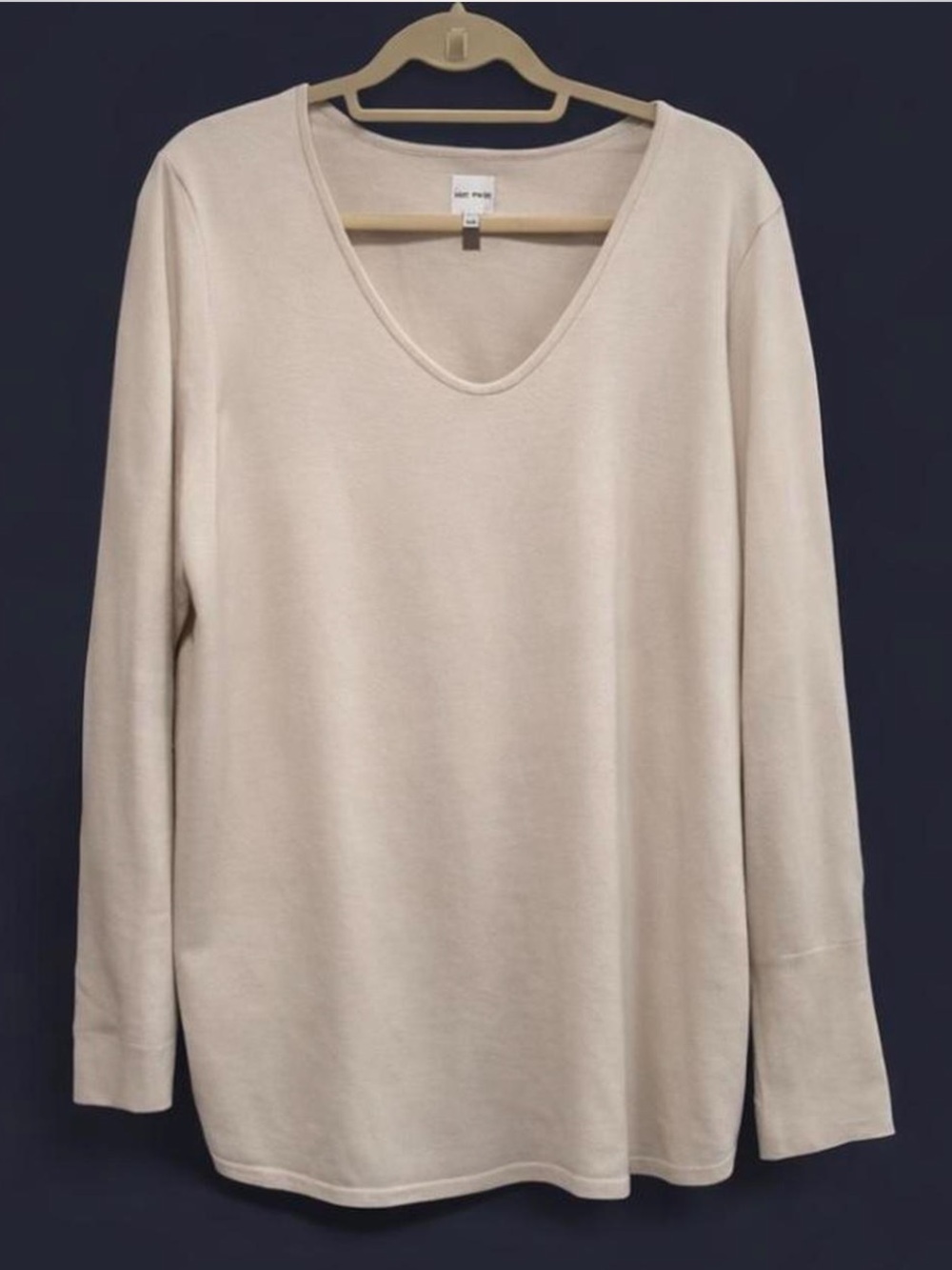Women’s Nic+Zoe Ivory Long Sleeve Knit Top